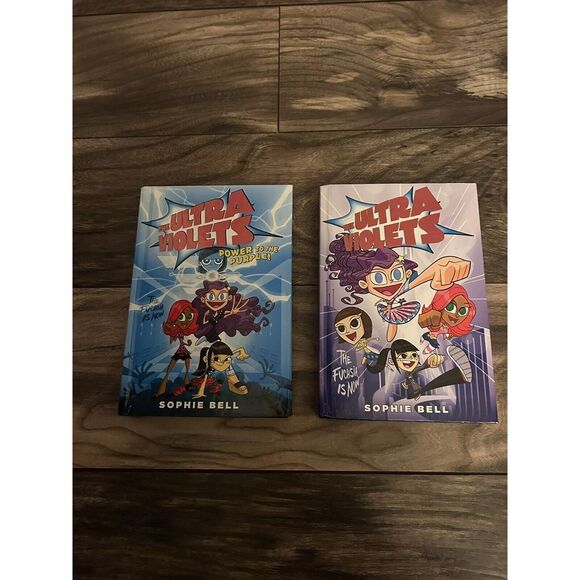 The Ultra Violets - hardcover, Sophie Bell Bundle Book Lot Of 2 - Picture 1 of 4